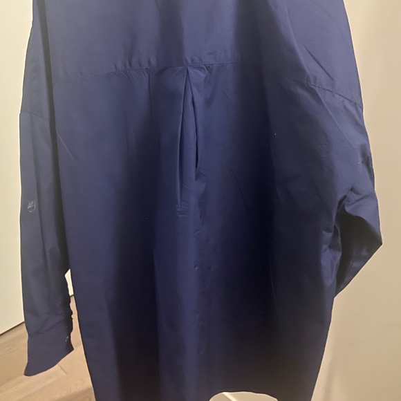 Oysho dark blue button down shirt size L for women - Picture 8 of 8